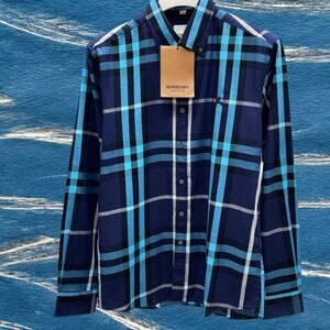 Burberry white crew neck sweater